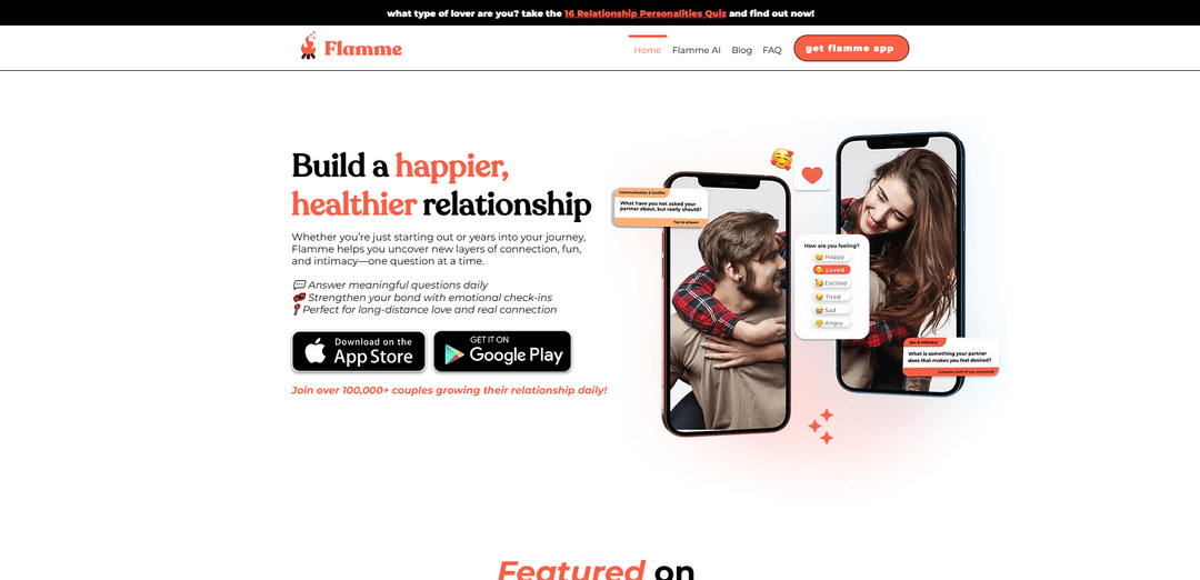 Flamme – The AI Couples App