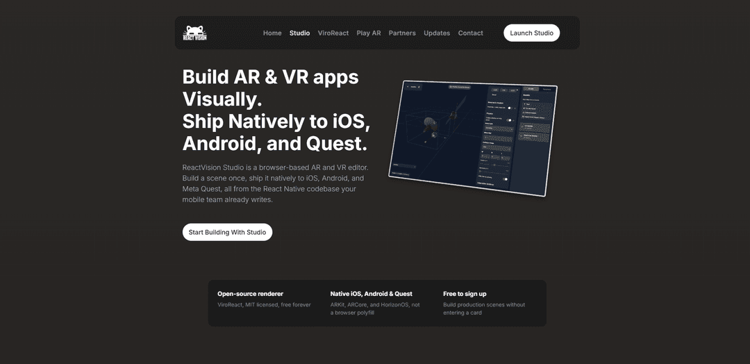 ReactVision Studio