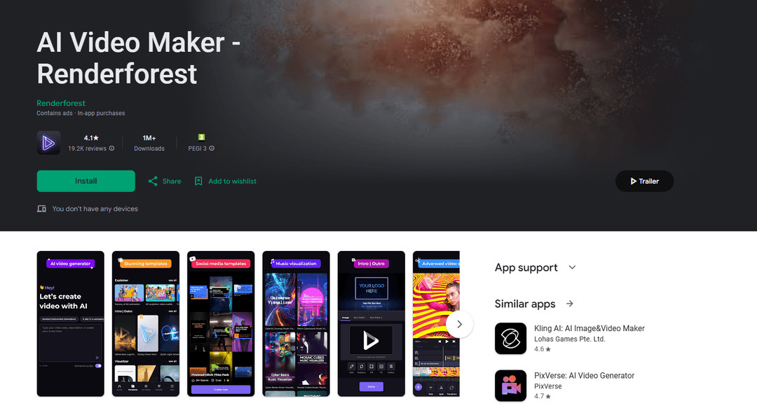 AI Video Maker - Renderforest