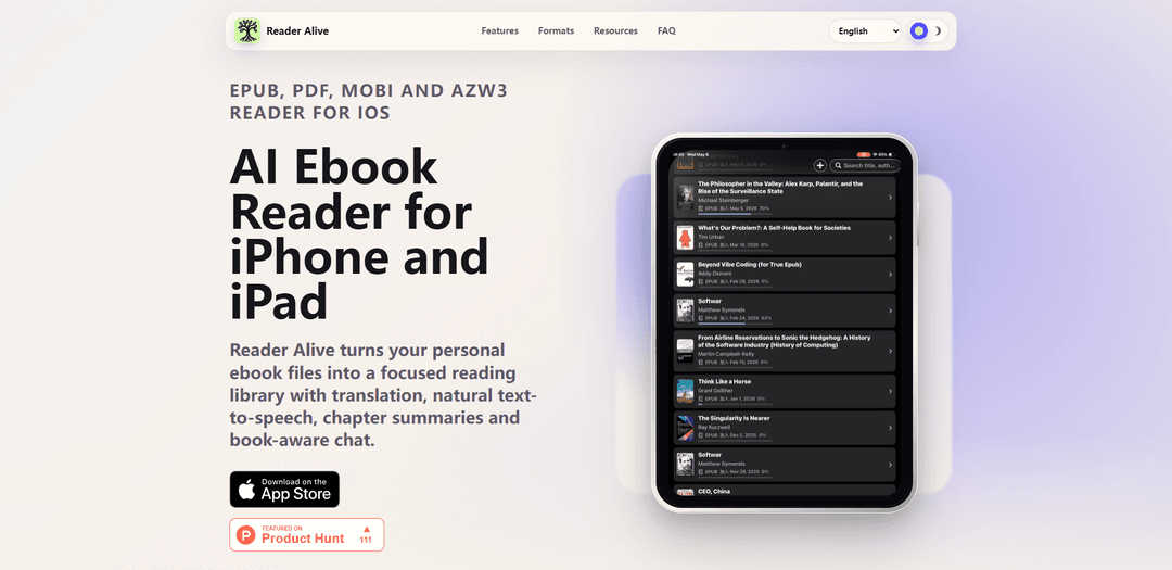 Reader Alive