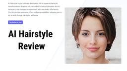 AI Hairstyle レビュー：バーチャルスタイリングで外見を一新