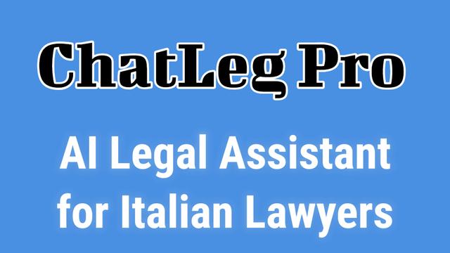 Análise do ChatLeg Pro: Assistente Jurídico com IA para Advogados Italianos