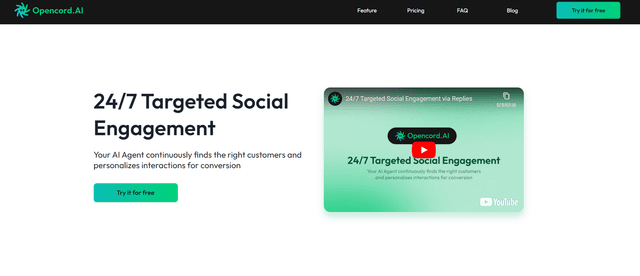 Opencord AI Review: Revolutionizing Social Media Engagement