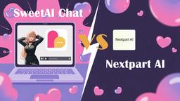SweetAI Chat против Nextpart AI: Лучший AI-чат с персонажами без фильтров NSFW в 2025 году