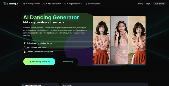 AI Dance Video Generator