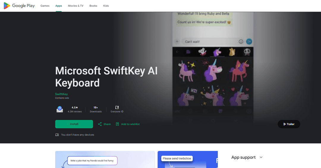 Microsoft SwiftKey AI Keyboard