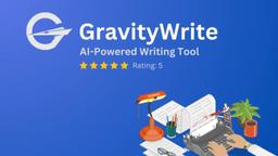 GravityWrite: 최고의 AI 작문가, 콘텐츠 생성기 & 어시스턴트 리뷰