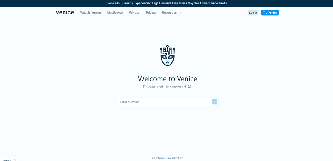 Venice - Uncensored AI Conversations and Image Generation