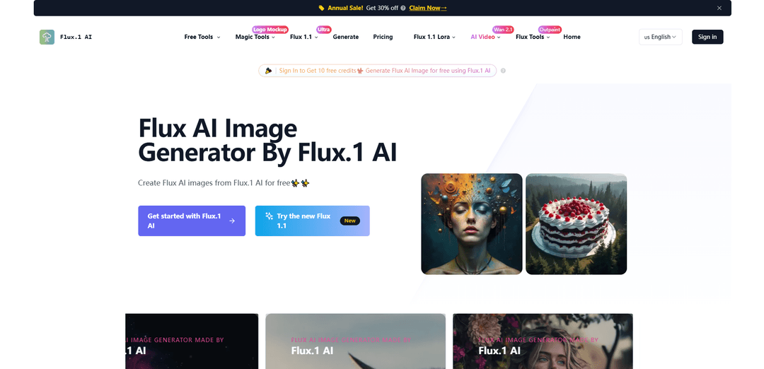 Flux AI - Free Online AI Image Generator