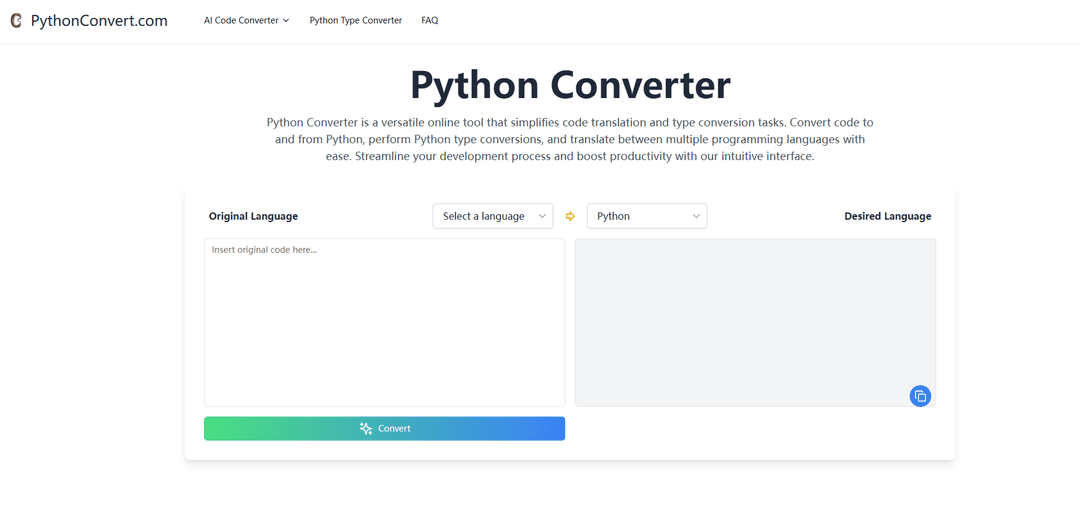 PythonConvert.com