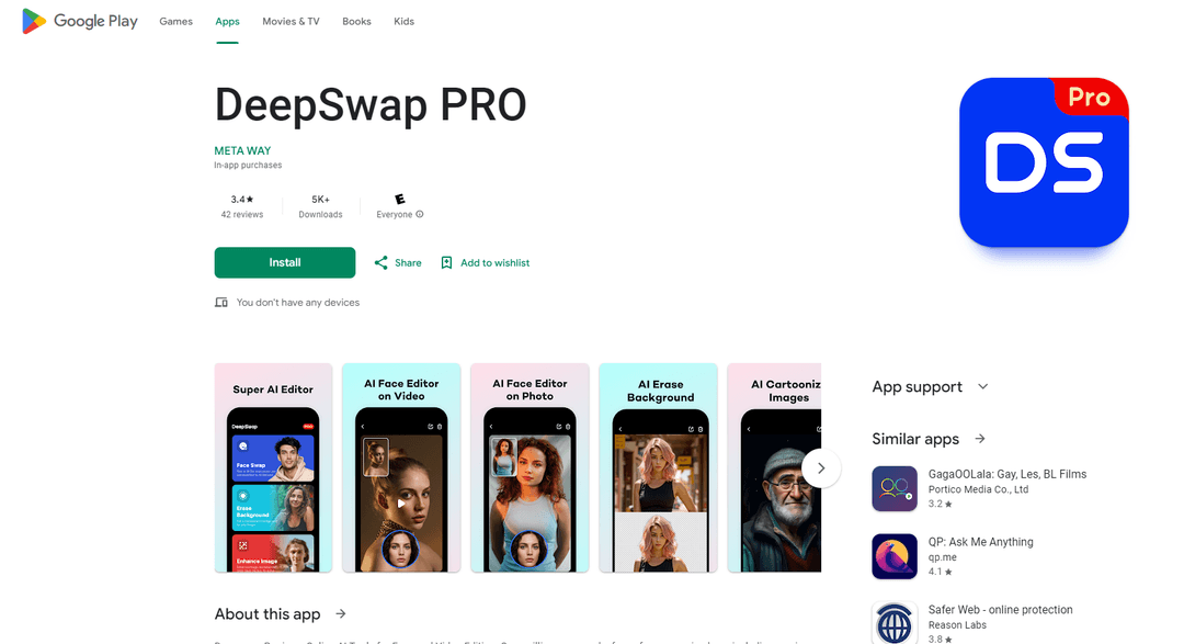 DeepSwap PRO