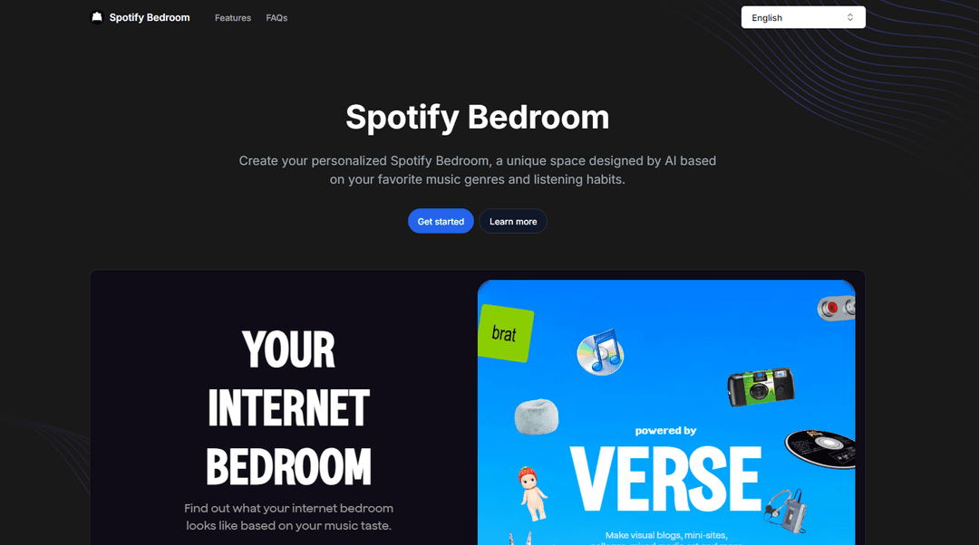 Spotify Bedroom