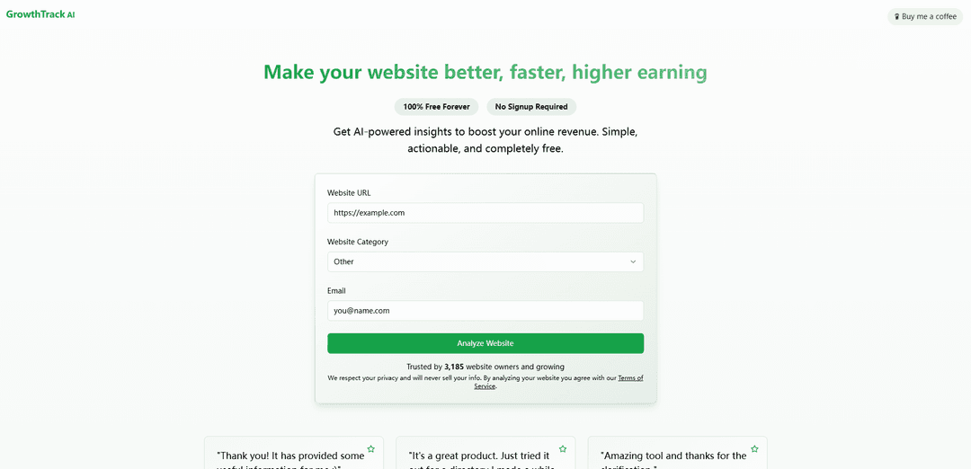 GrowthTrack AI
