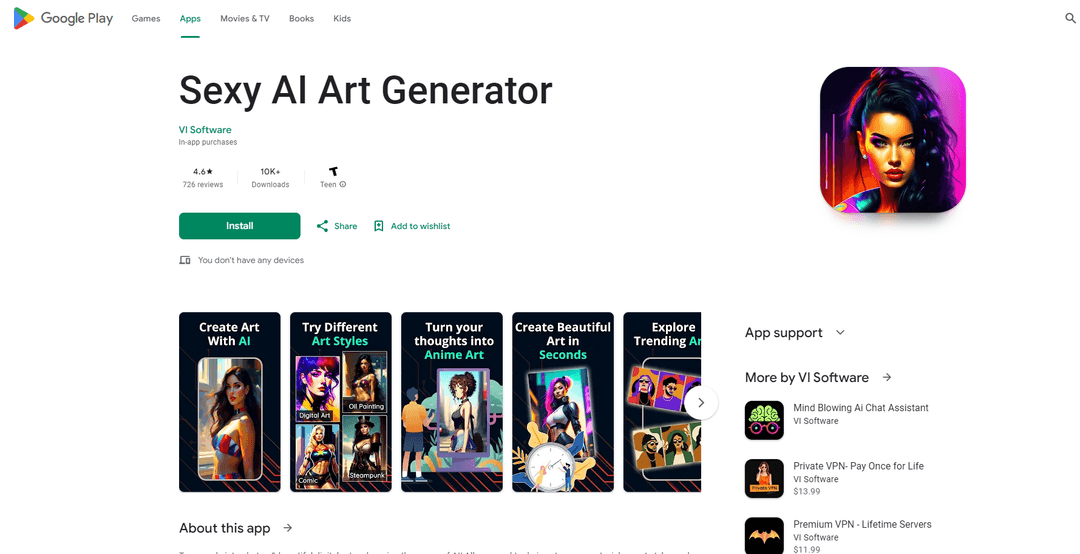 Sexy AI Art Generator - Create Digital Art with AI