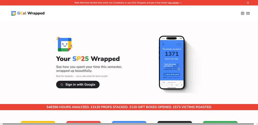 GCal Wrapped