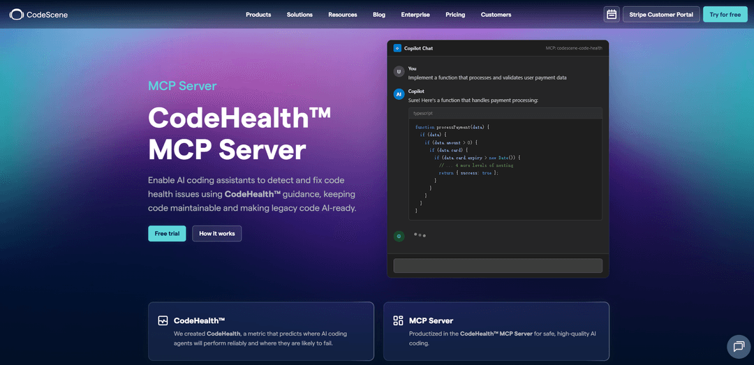 CodeHealth MCP Server by CodeScene