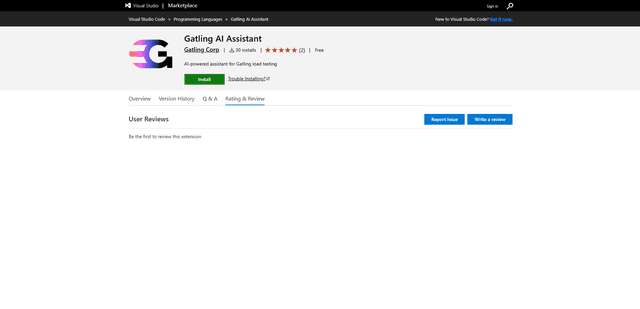 Gatling AI Assistant for VS Code