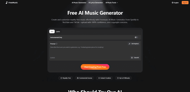 FreeMusic AI
