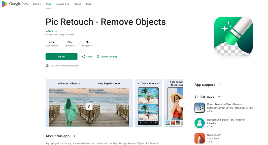 Pic Retouch - AI Photo Editing App