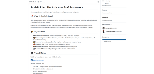 GoCodeo SaaS Builder