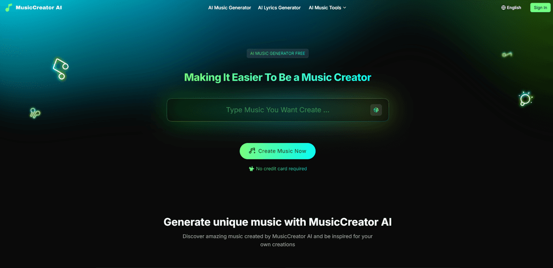 MusicCreator AI