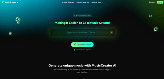 MusicCreator AI