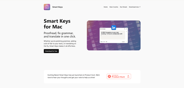 Smart Keys for Mac