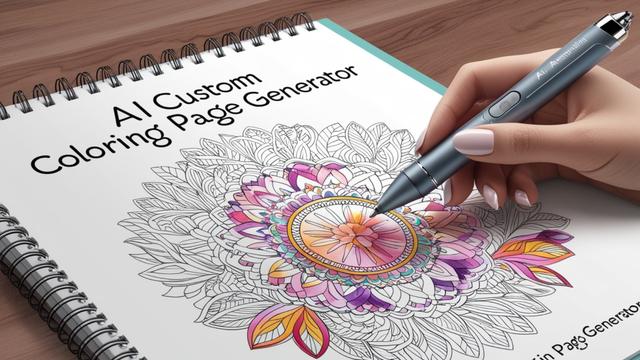 Recensione del Generatore di Pagine da Colorare AI Custom: Magia Creativa