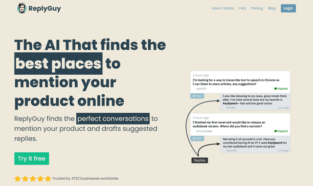 Comment utiliser ReplyGuy : Maîtrisez l'engagement sur les réseaux sociaux