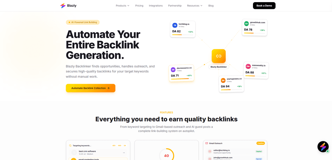 Blazly Backlinker