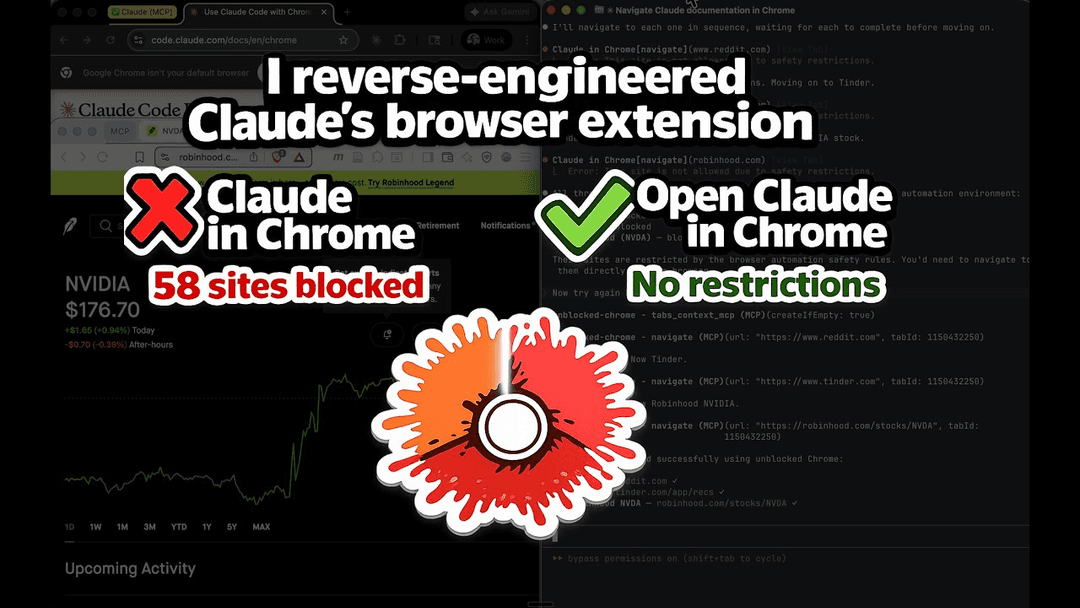 Open Claude in Chrome
