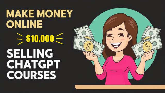 Learn How to Make Money Online by Selling ChatGPT Courses before 2025