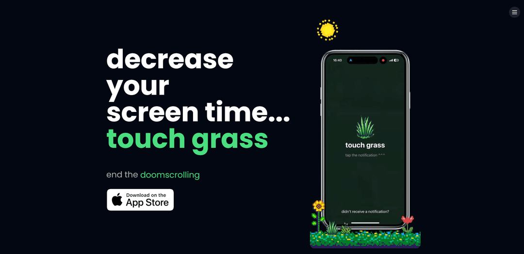 touch grass