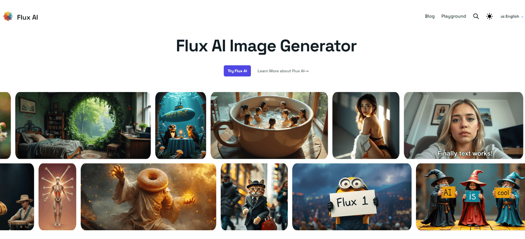 Flux AI - Text-to-Image Generation Platform