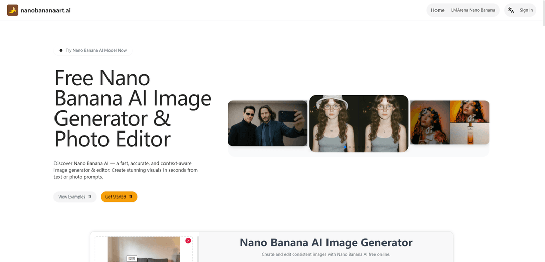 Nano Banana AI: Free AI Image Editor