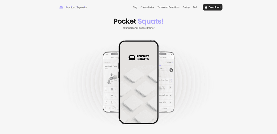 Pocket Squats