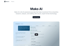 Recensione di Mako AI: Rivoluzionare i Flussi di Lavoro degli Investimenti