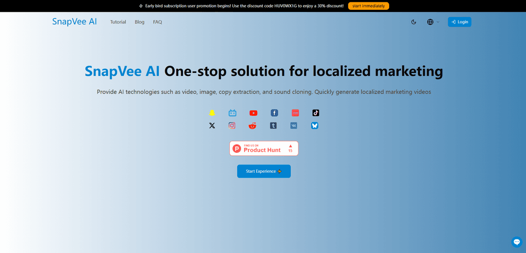 SnapVee Localization Marketing Solution
