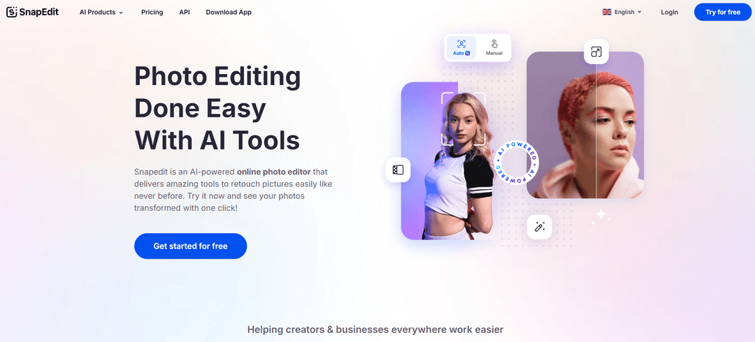 SnapEdit - AI Photo Editor for Easy Editing