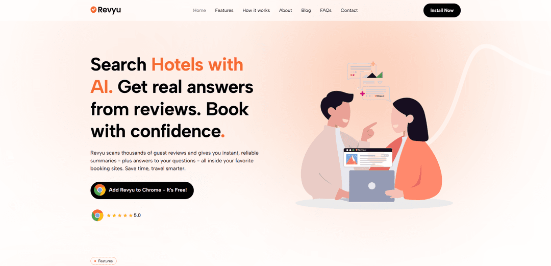 Revyu.AI - Smart Hotel Booking