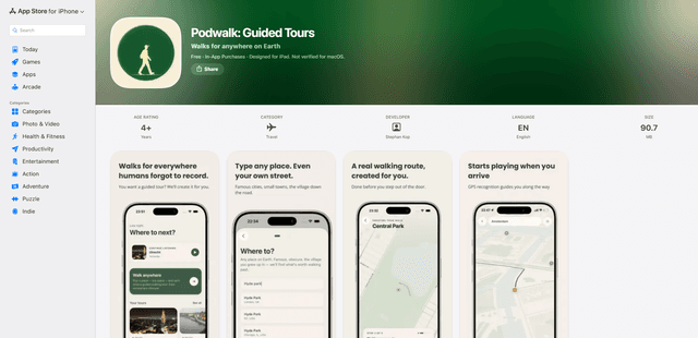 PodWalk: Guided Tours