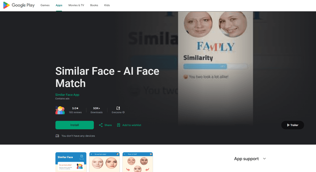 Similar Face