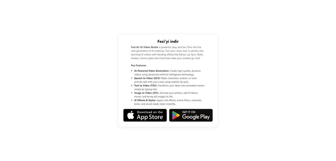 Fexi AI: AI Video Generator