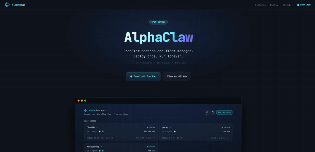 AlphaClaw Apex