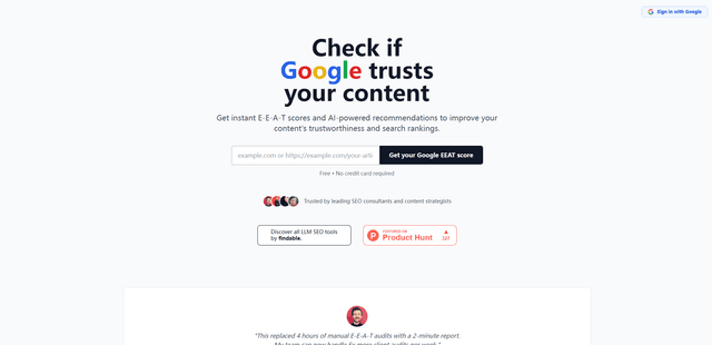 LLM SEO EEAT