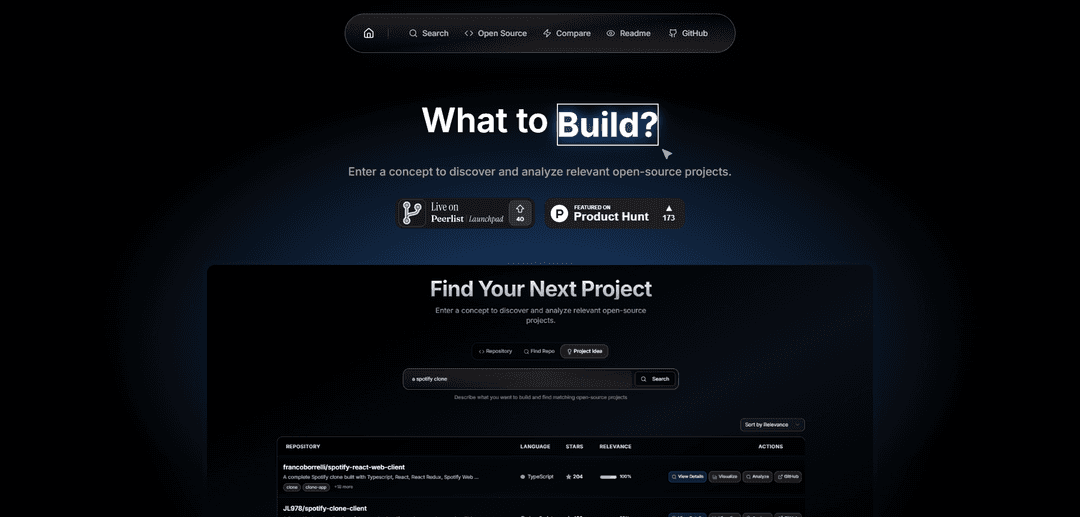 What To Build