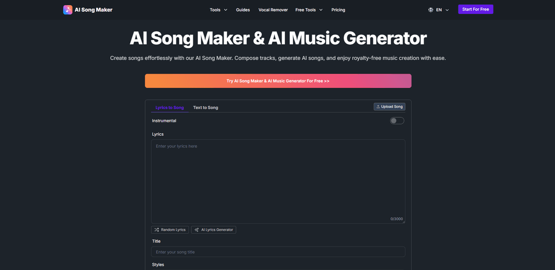 AI Music Generator