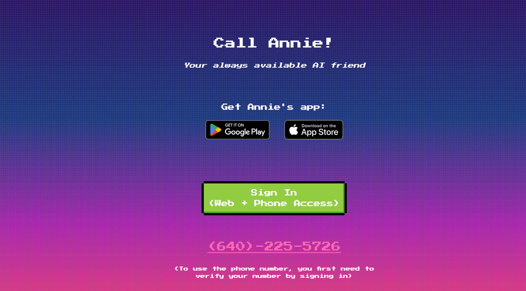 CallAnnie - AI Virtual Friend for Real-Time Conversations