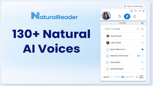 NaturalReader Review: AI Text-to-Speech Solution