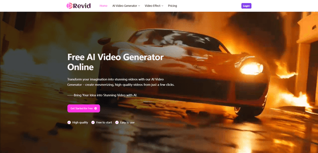 Revid: Free All-in-One AI Video Creator